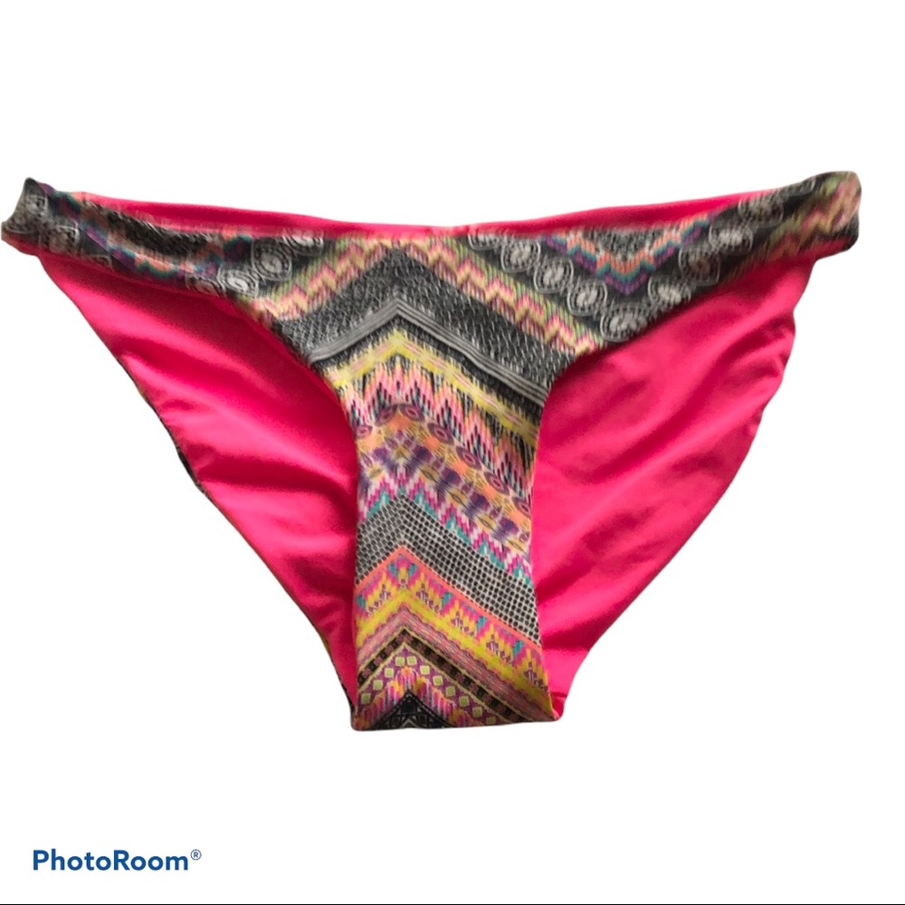 Tinibikini reversible pink multicolored bikini